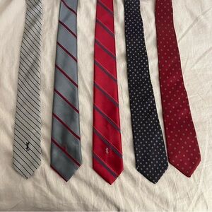 Lot of 5 YSL Ties